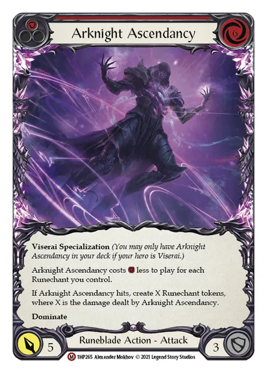 Card: Arknight Ascendancy (red)