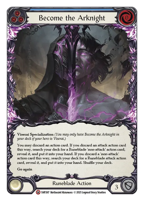 Card: Become the Arknight (blu)