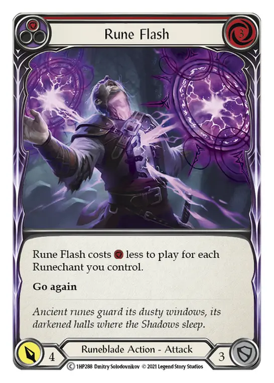 Card: Rune Flash (red)