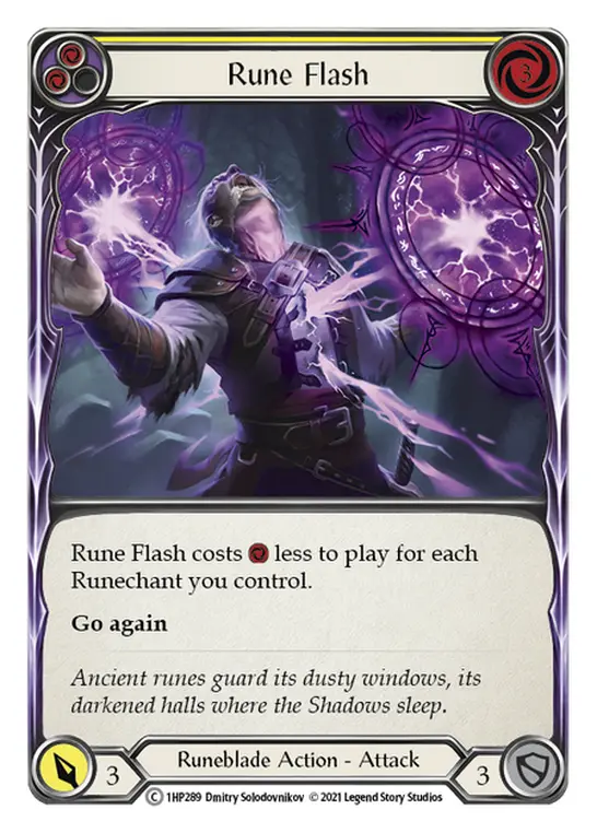 Card: Rune Flash (yel)