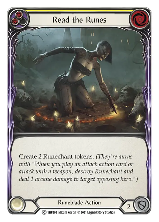Card: Read the Runes (yel)