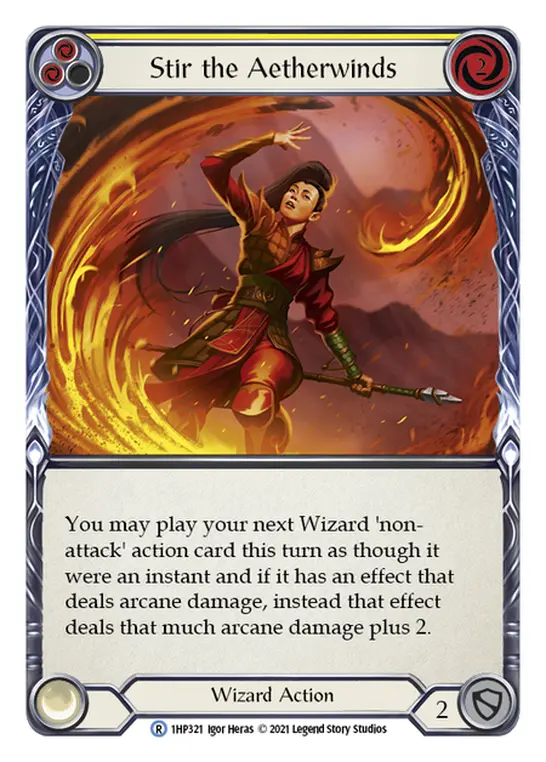 Card: Stir the Aetherwinds (yel)