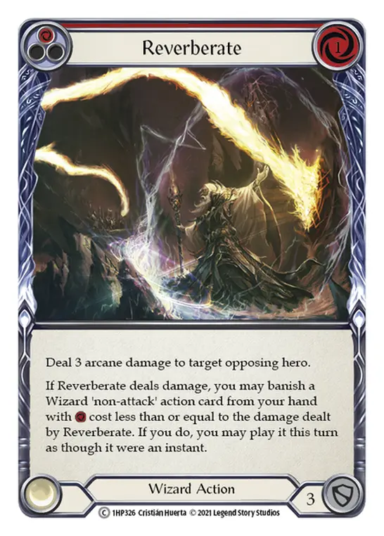 Card: Reverberate (red)