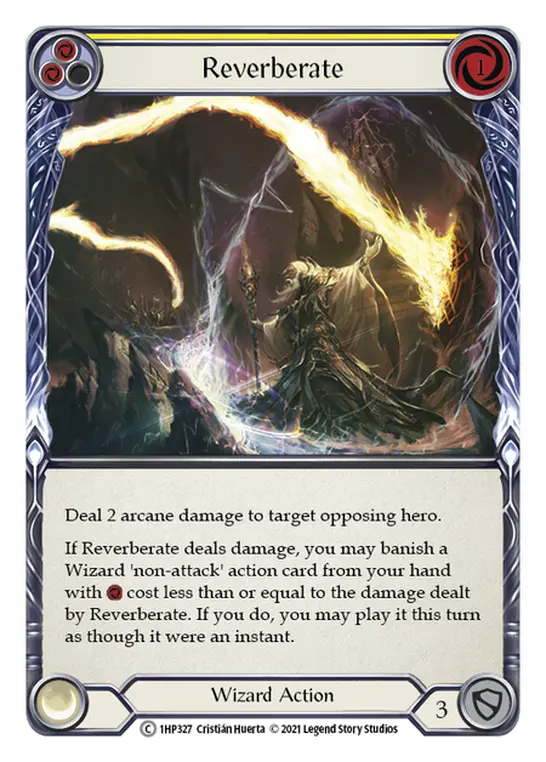 Card: Reverberate (yel)
