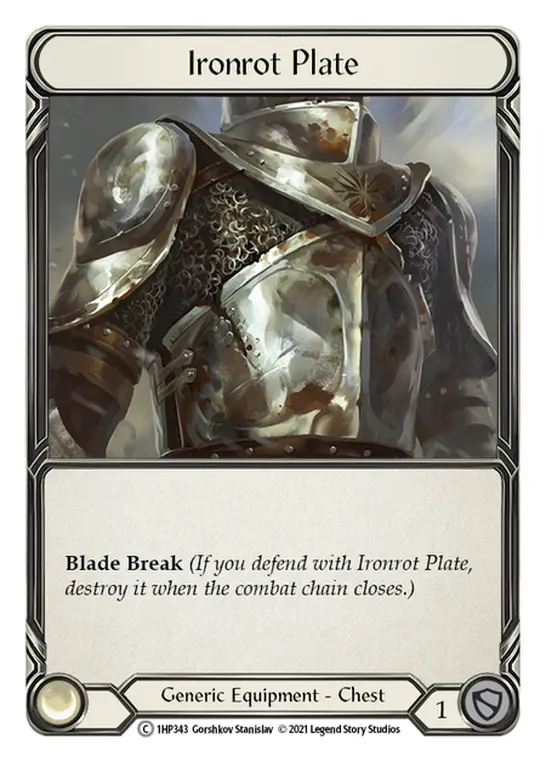 Card: Ironrot Plate