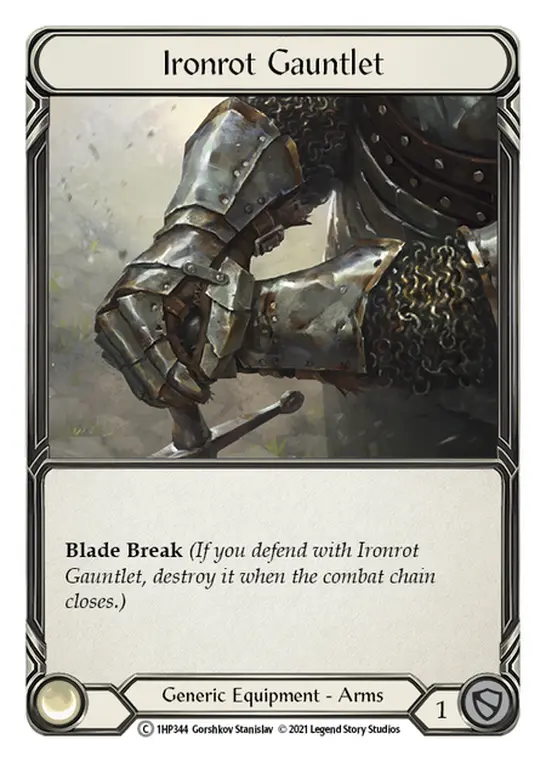 Card: Ironrot Gauntlet
