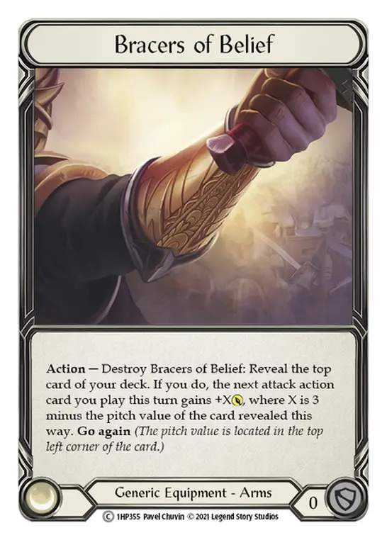 Card: Bracers of Belief