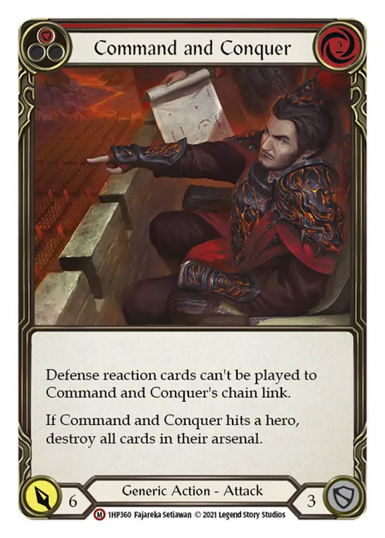 Card: Command and Conquer (red)