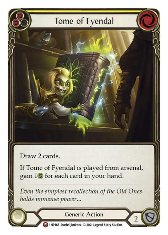 Card: Tome of Fyendal (yel)