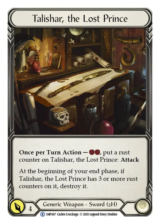 Card: Talishar, the Lost Prince