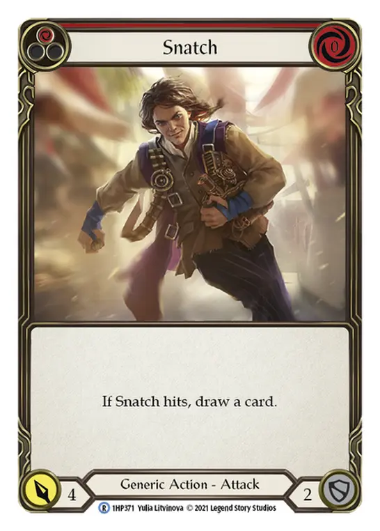 Card: Snatch (red)
