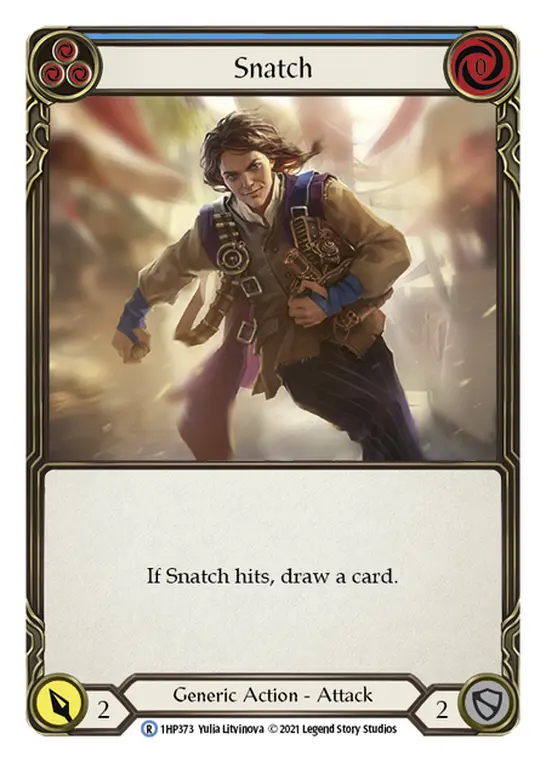 Card: Snatch (blu)