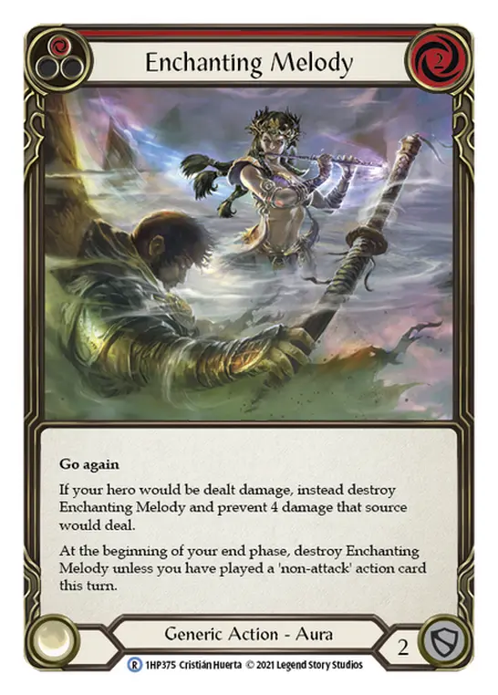 Card: Enchanting Melody (red)