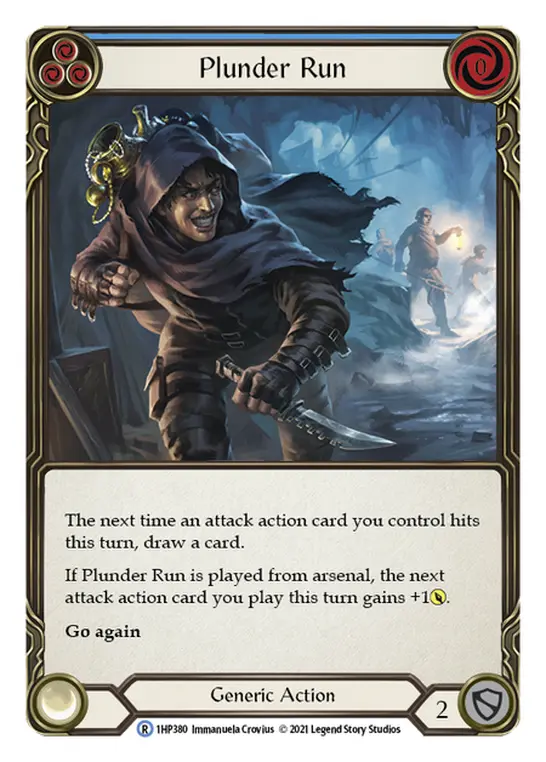 Card: Plunder Run (blu)