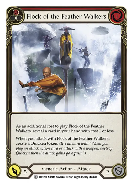 Card: Flock of the Feather Walkers (red)