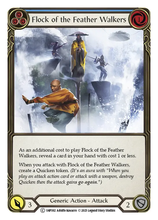 Card: Flock of the Feather Walkers (blu)