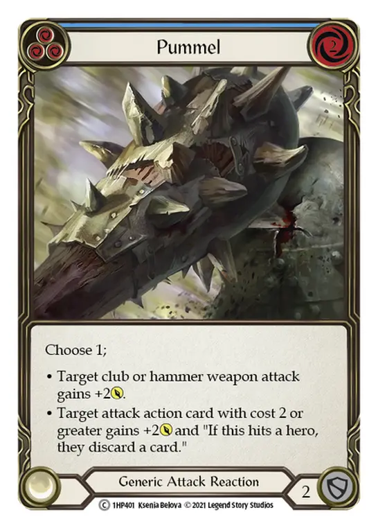 Card: Pummel (blu)