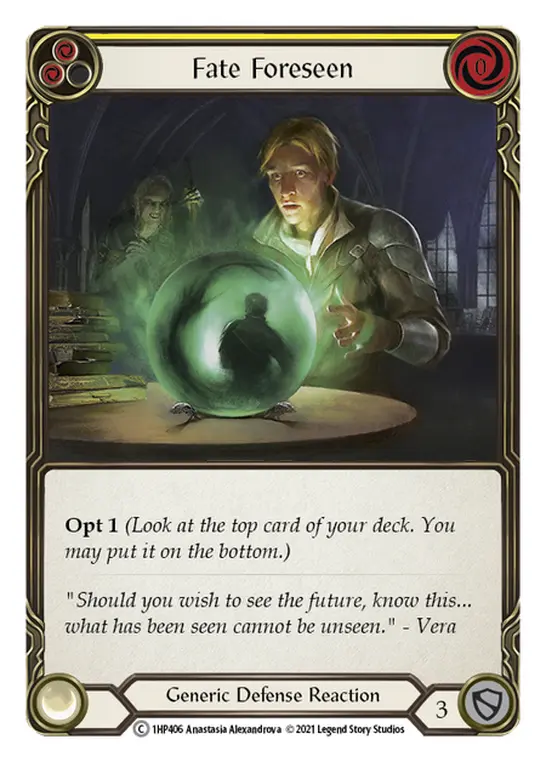 Card: Fate Foreseen (yel)