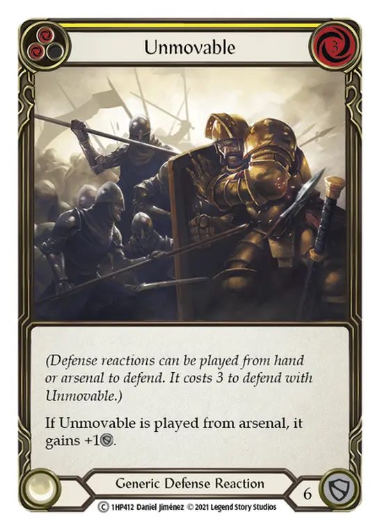Card: Unmovable (yel)