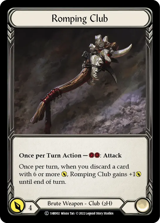 Card: Romping Club