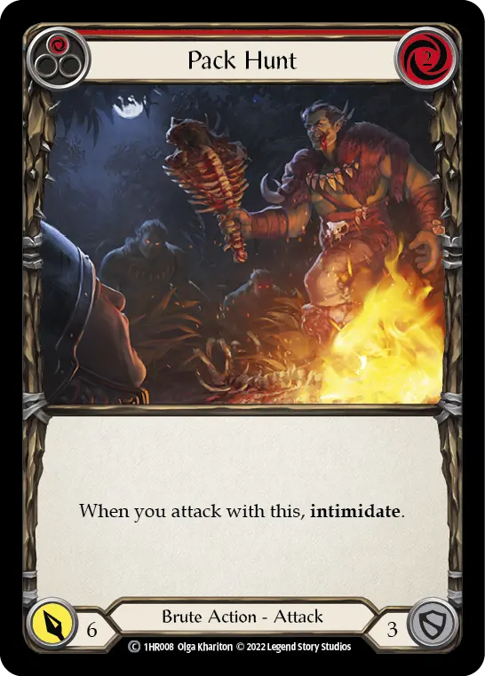 Card: Pack Hunt (red)