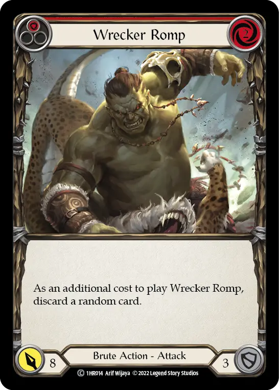 Card: Wrecker Romp (red)
