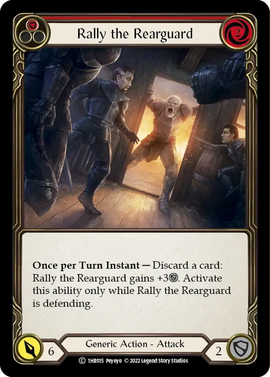 Card: Rally the Rearguard (red)