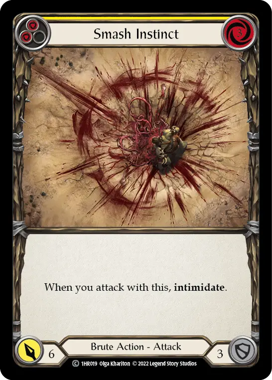 Card: Smash Instinct (yel)