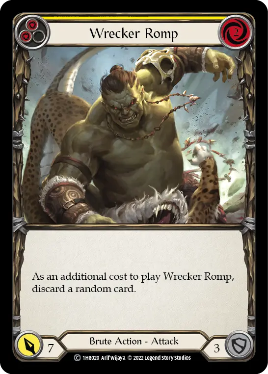 Card: Wrecker Romp (yel)
