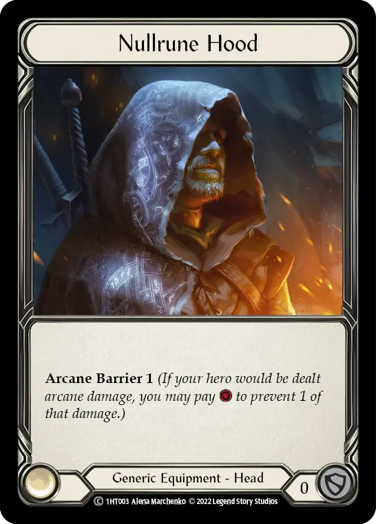 Card: Nullrune Hood