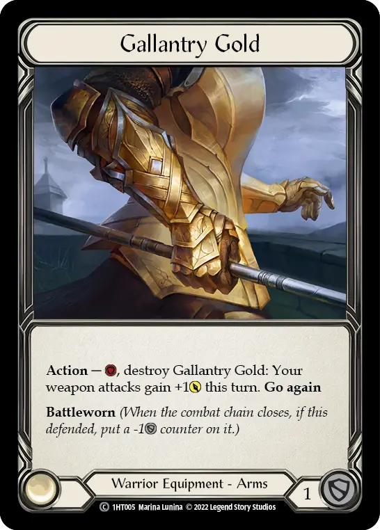 Card: Gallantry Gold