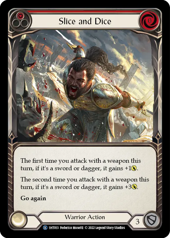 Card: Slice and Dice (red)