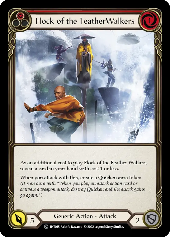 Card: Flock of the Feather Walkers (red)