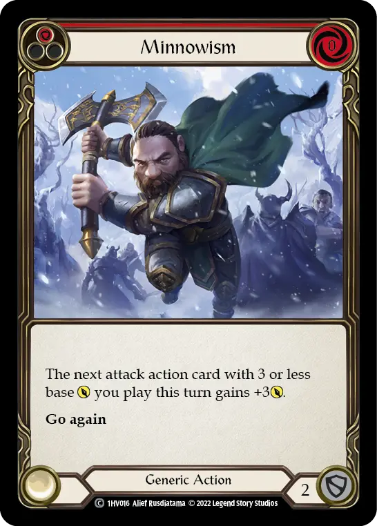 Card: Minnowism (red)