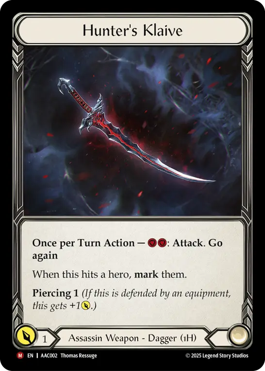 Card: Hunter's Klaive