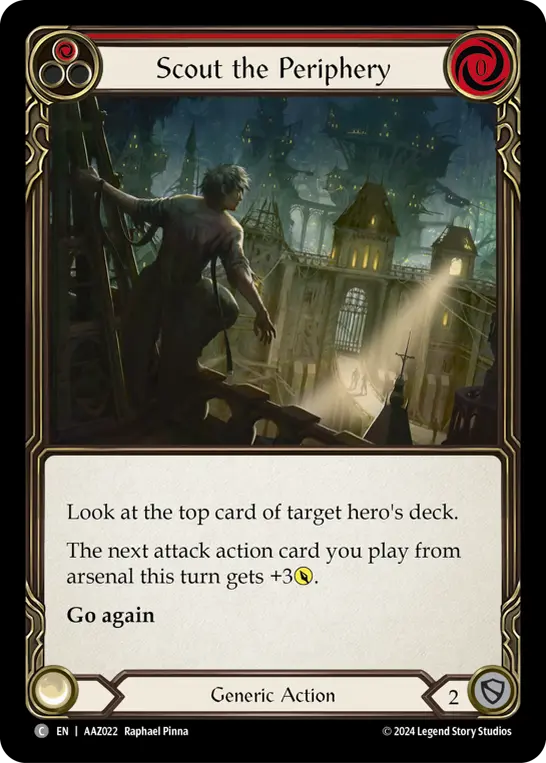 Card: Scout the Periphery (red)