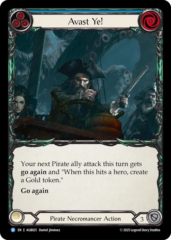 Image of the card for Avast Ye! (Blue)