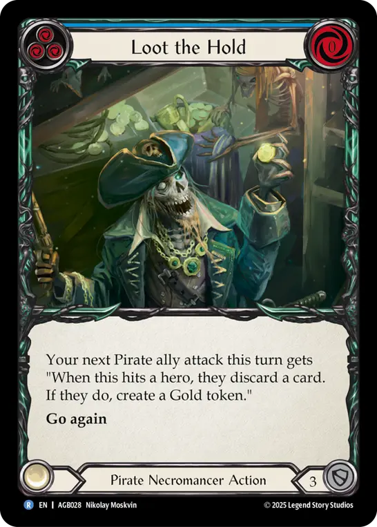 Image of the card for Loot the Hold (Blue)