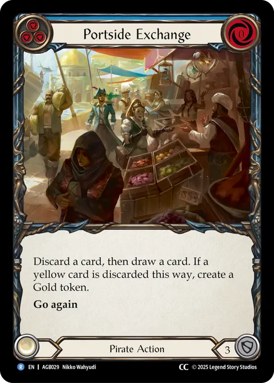 Card: Portside Exchange (blu)