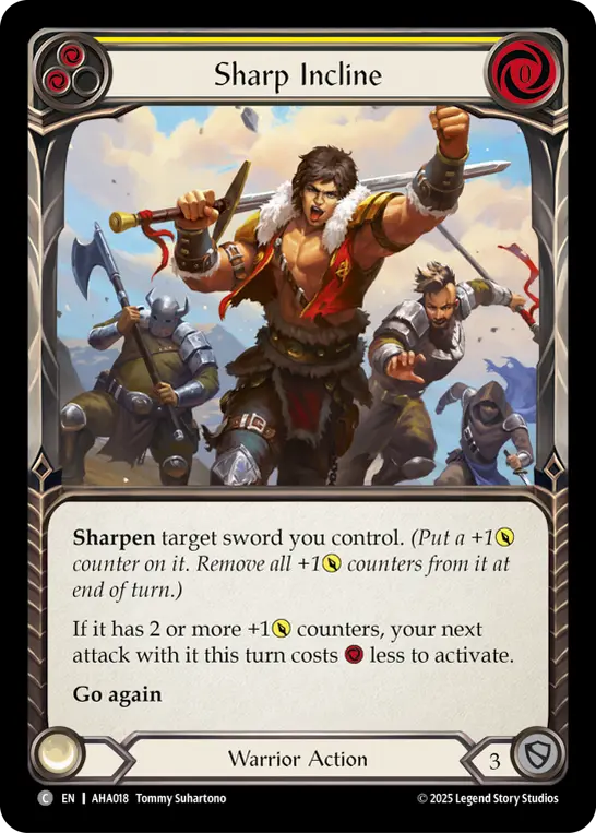 Card: Sharp Incline (yel)