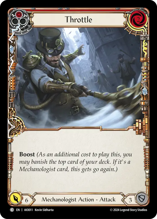 Card: Throttle (red)