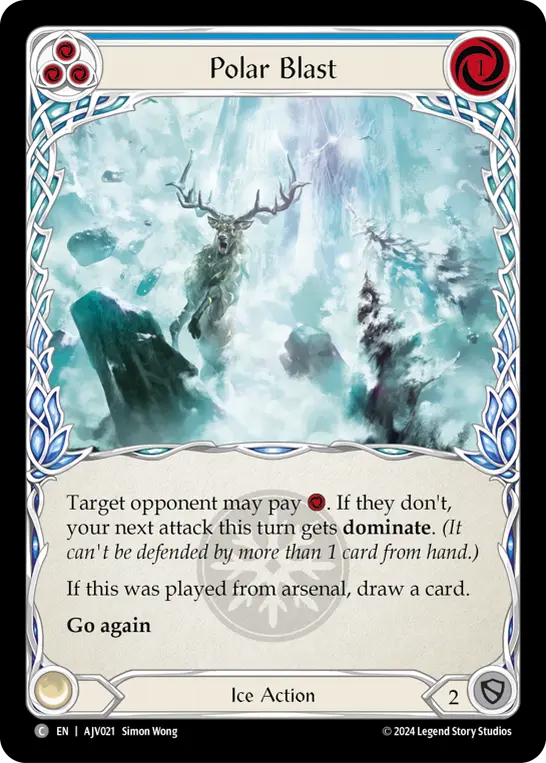 Card image of Polar Blast (Blue)