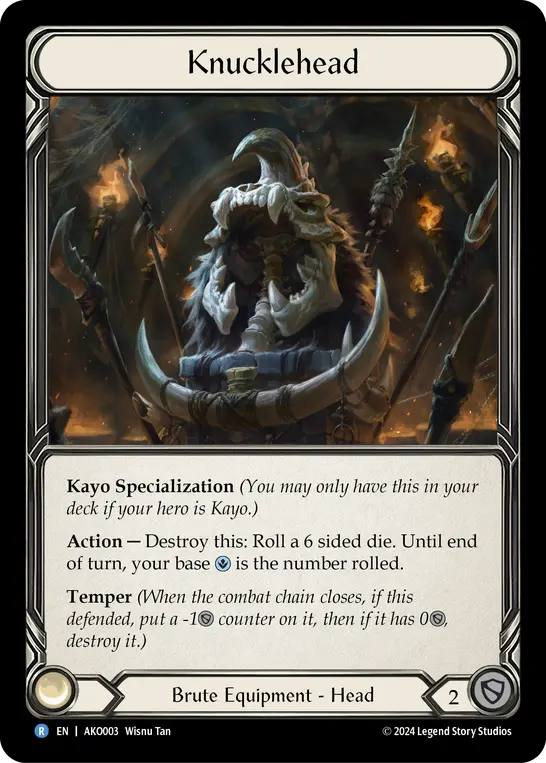 Card: Knucklehead