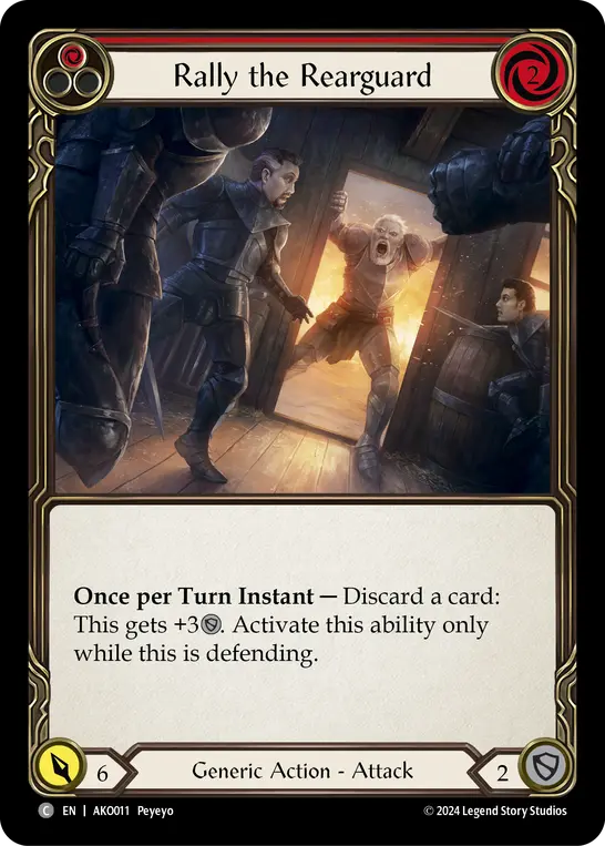 Card: Rally the Rearguard (red)