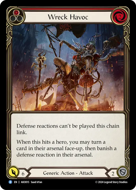 Card: Wreck Havoc (red)