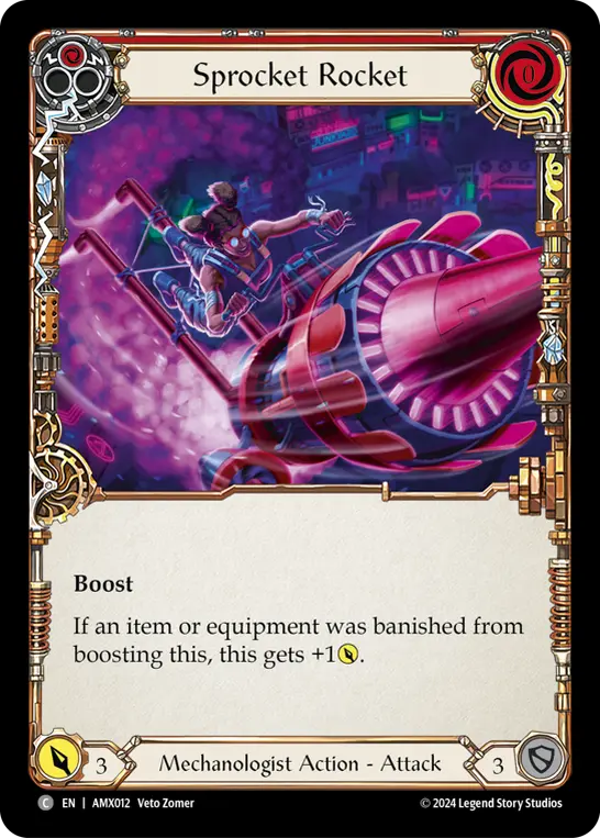 Card image of Sprocket Rocket (Red)