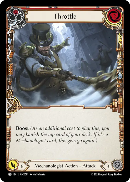 Card: Throttle (red)