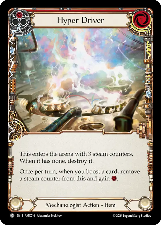 Card: Hyper Driver (red)