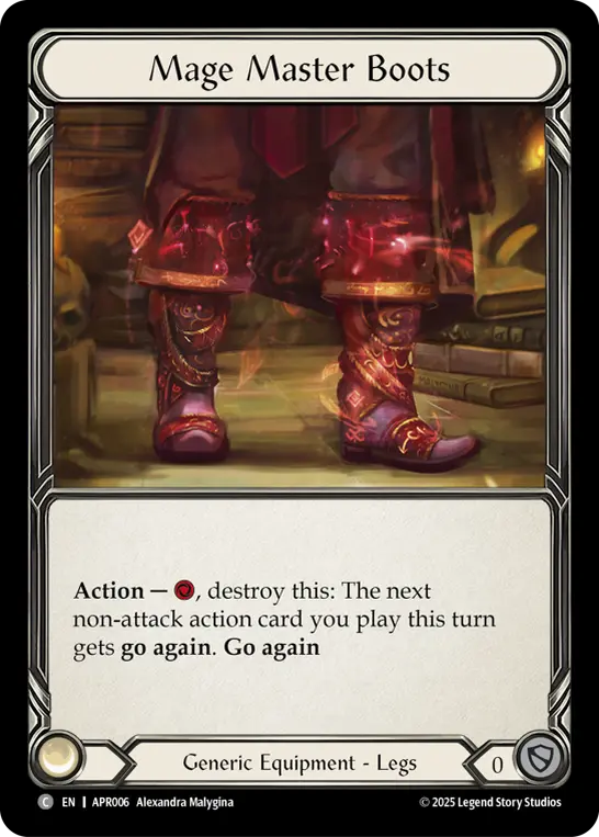 Card: Mage Master Boots