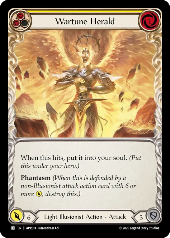 Card: Wartune Herald (yel)